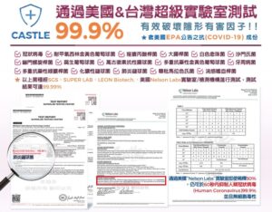 通過美國&台灣超級實驗室測試