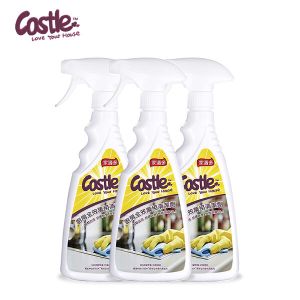 Castle家適多 廚房全效萬用清潔劑500mlX3