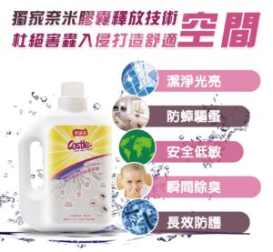 獨家奈米膠囊釋放技術